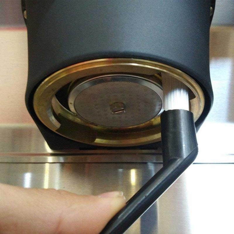 1 pièce Brosse de nettoyage pour machine à café