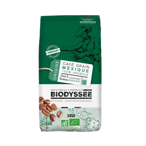 Biodyssée Mexique 100% Arabica 1Kg