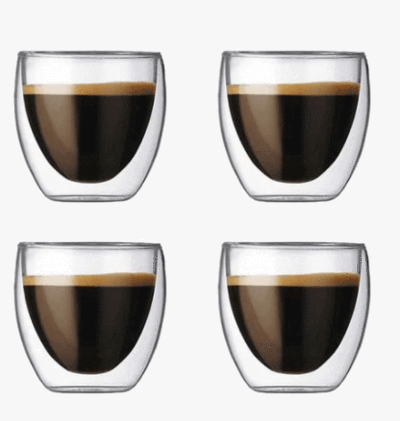 Tasses à café isolées à double paroi JoyJolt Maroc