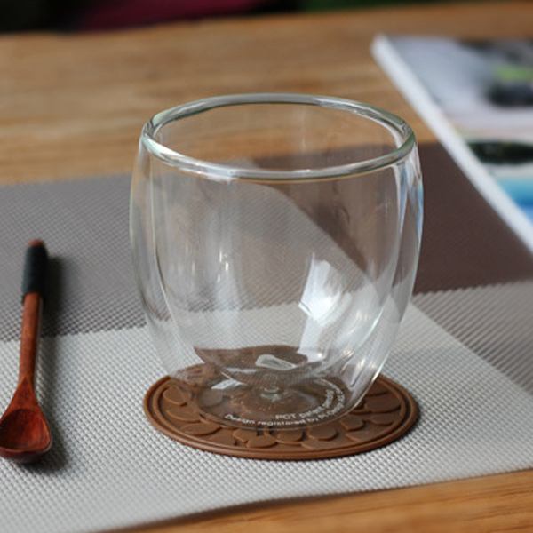 150ml à double paroi en verre de l'Espresso tasses tasse à café en